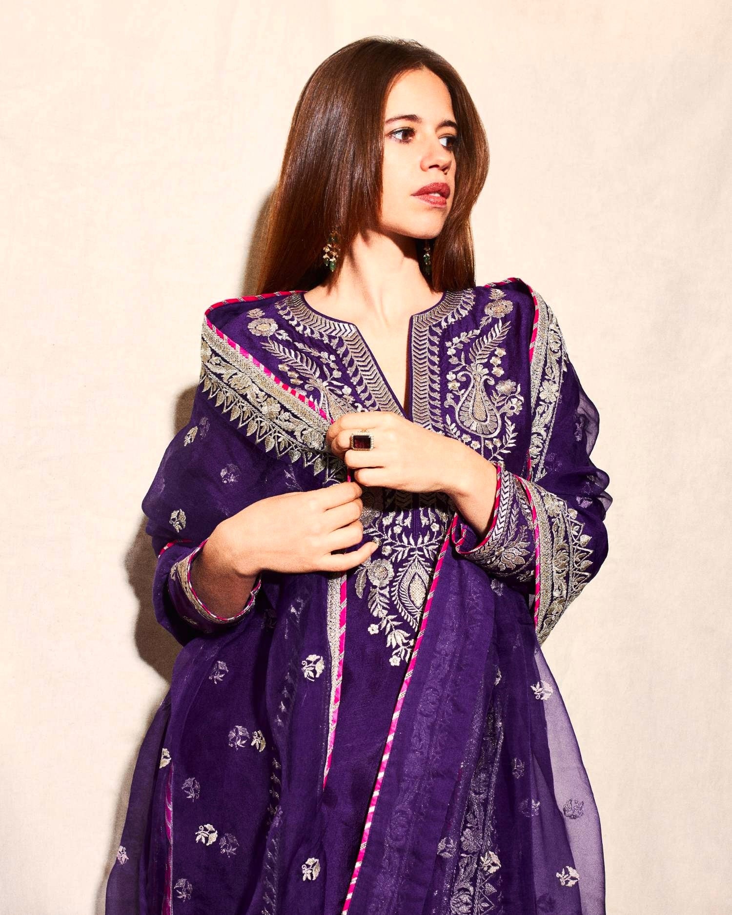 Beautiful Party Wear Suit Bottom And Dupatta With Sequence Embroidered Work