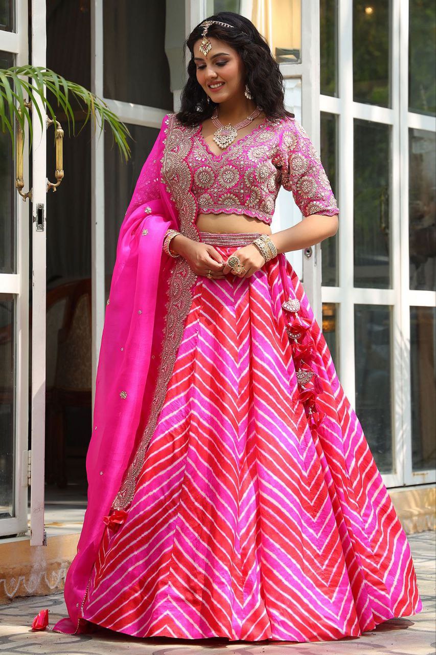 Party Wear Designer Lehenga Choli With Beautiful Dupatta