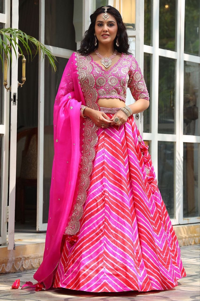 Party Wear Designer Lehenga Choli With Beautiful Dupatta