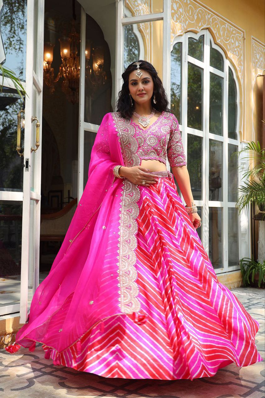 Party Wear Designer Lehenga Choli With Beautiful Dupatta