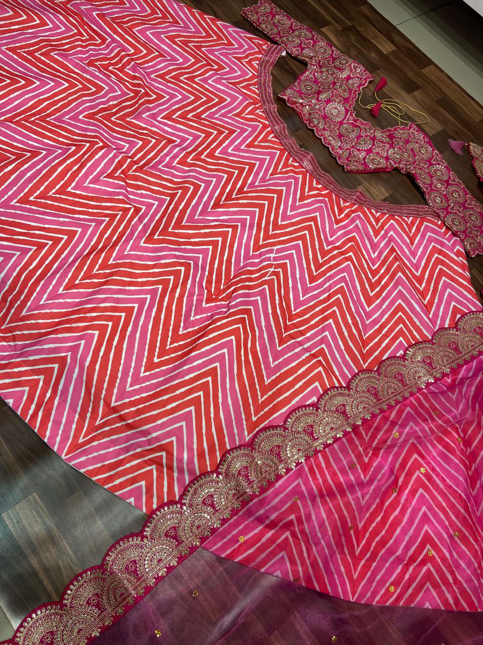 Party Wear Designer Lehenga Choli With Beautiful Dupatta