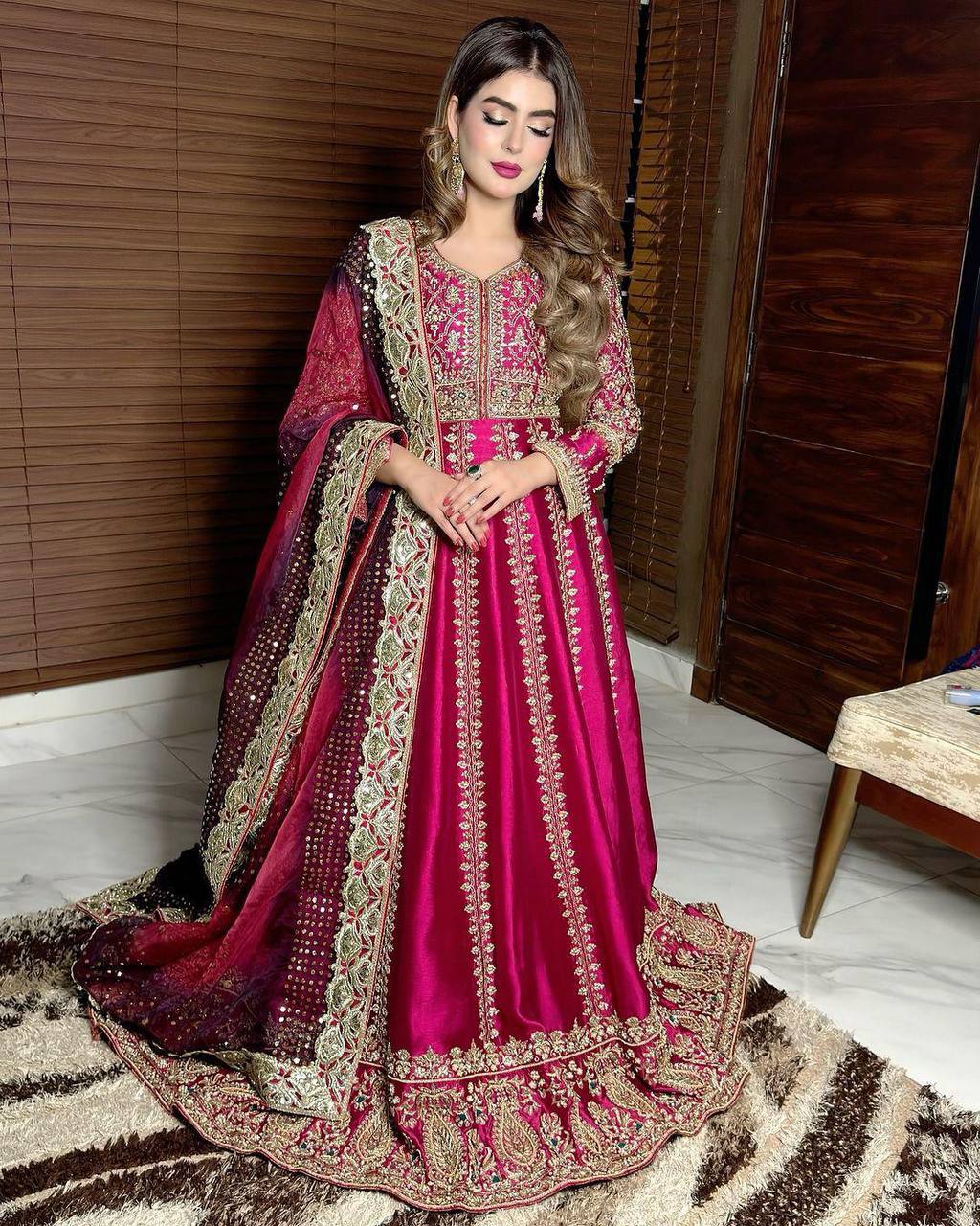 Party Wear Look Designer Gown And Dupatta