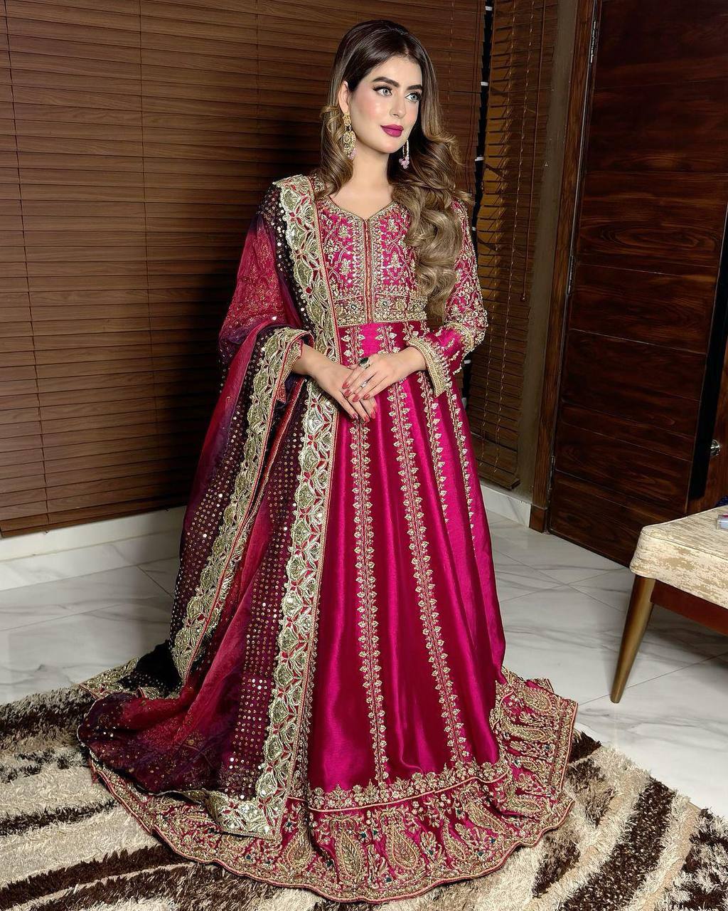 Party Wear Look Designer Gown And Dupatta