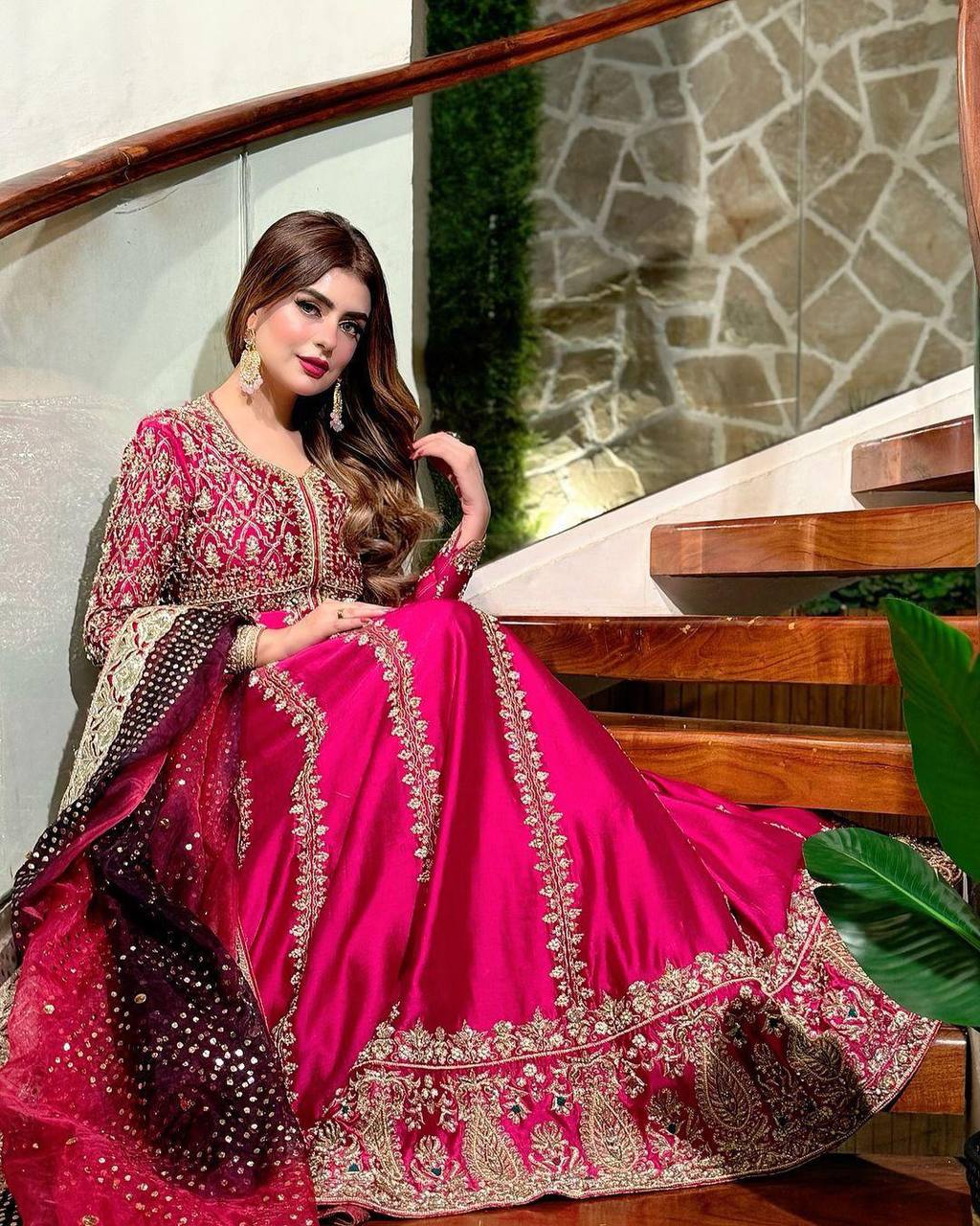 Party Wear Look Designer Gown And Dupatta