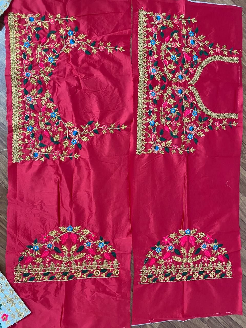 Party Wear Silk Lehenga Choli With Fancy Border Work