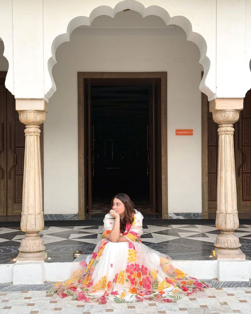 Party Wear Latest Lehenga With Beautiful Floral Print