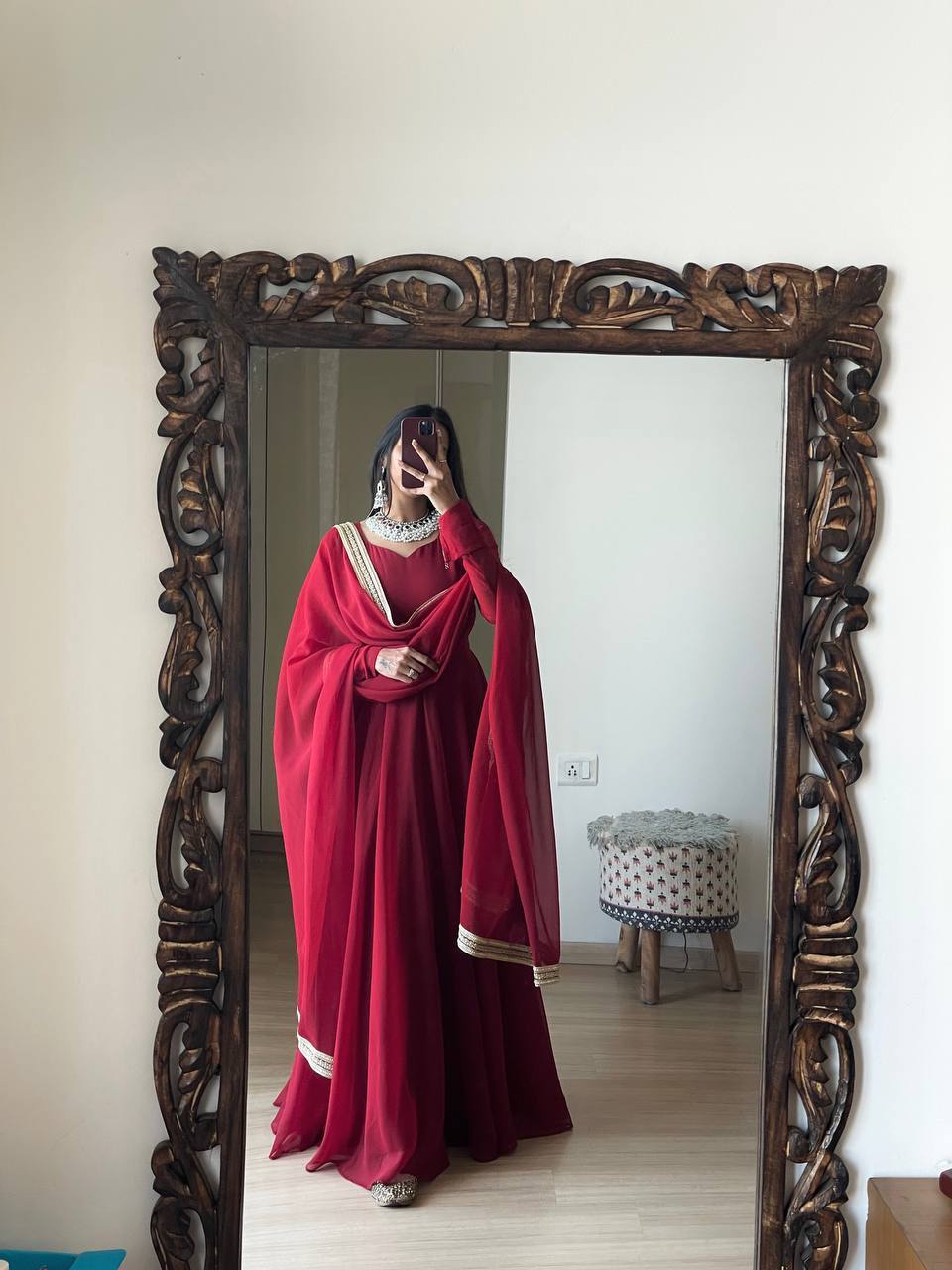 Party Wear Beautiful Gown With Dupatta