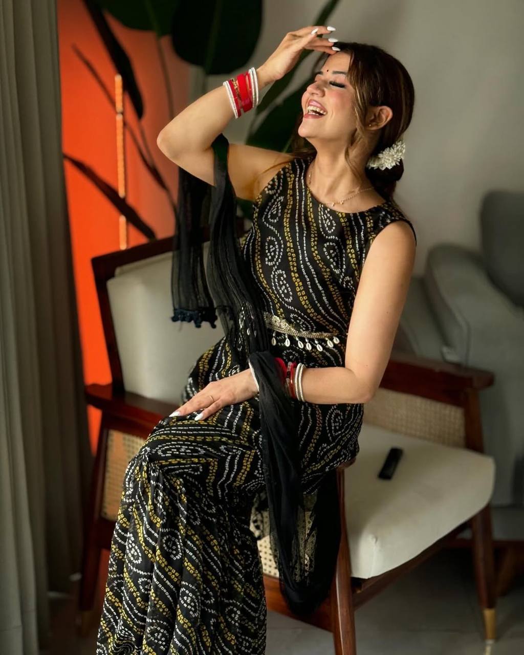 पार्टी वियर लुक खूबसूरत टॉप-प्लाज़ो और दुपट्टा