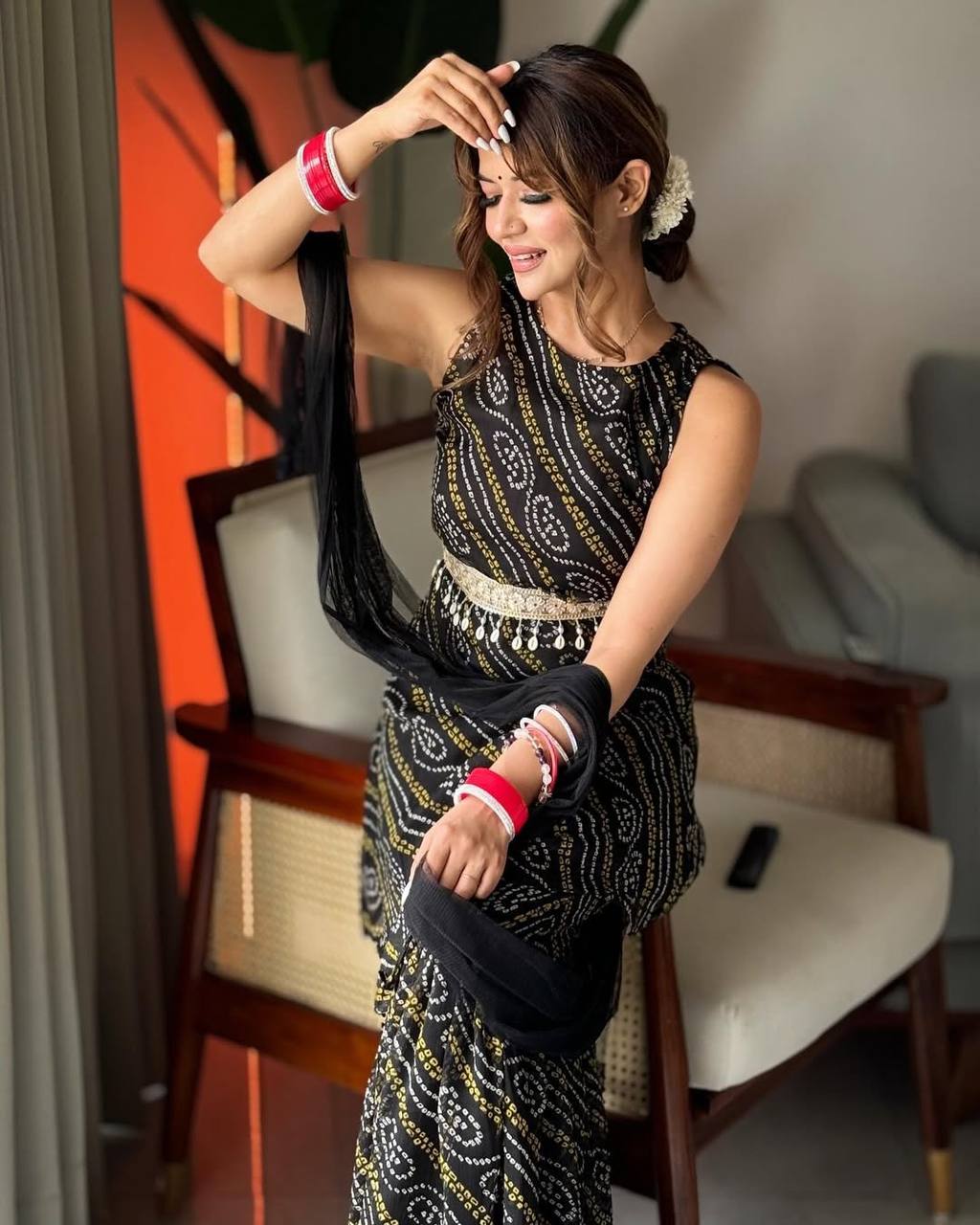 पार्टी वियर लुक खूबसूरत टॉप-प्लाज़ो और दुपट्टा