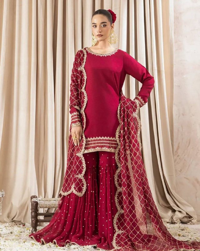 arty Wear Look Top-Plazzo And Dupatta With Heavy Embroidery Work