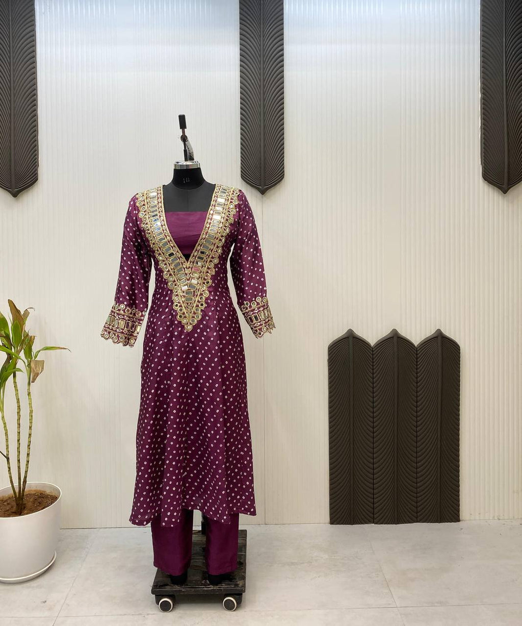 पार्टी वियर डिज़ाइनर टॉप-बॉटम और दुपट्टा