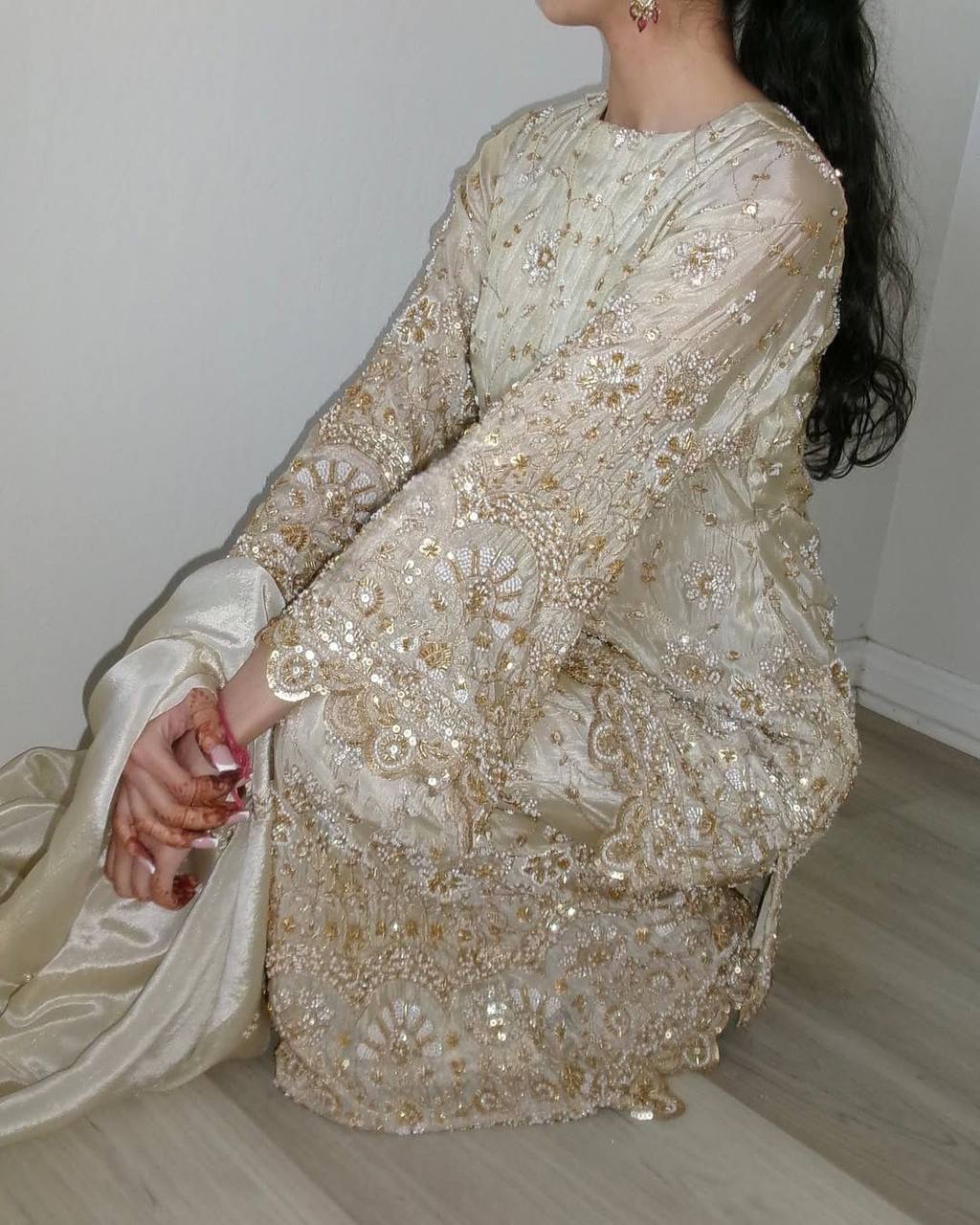 पार्टी वियर लुक डिज़ाइनर टॉप-बॉटम और दुपट्टा