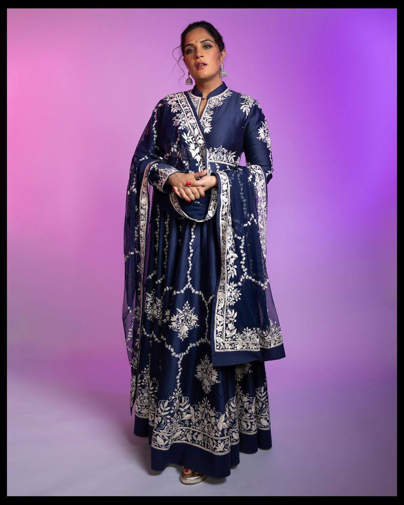 Party Wear Look Designer Gown And Beautiful Dupatta