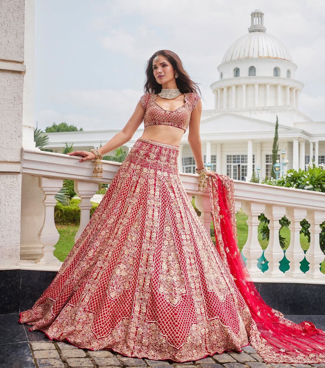 Most Beautiful Party Wear Lehenga Choli With Beautiful Embroidery