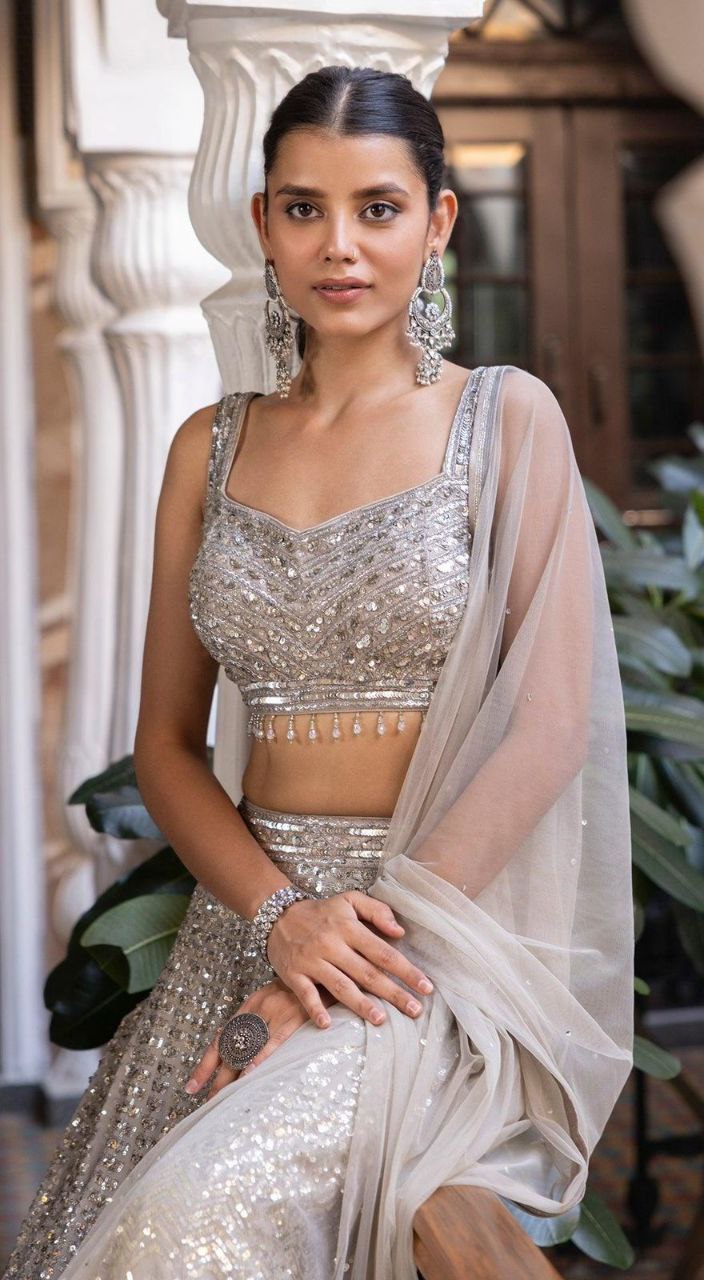 Beautiful Most Trending Lehenga Choli  With Beautiful Embroidery