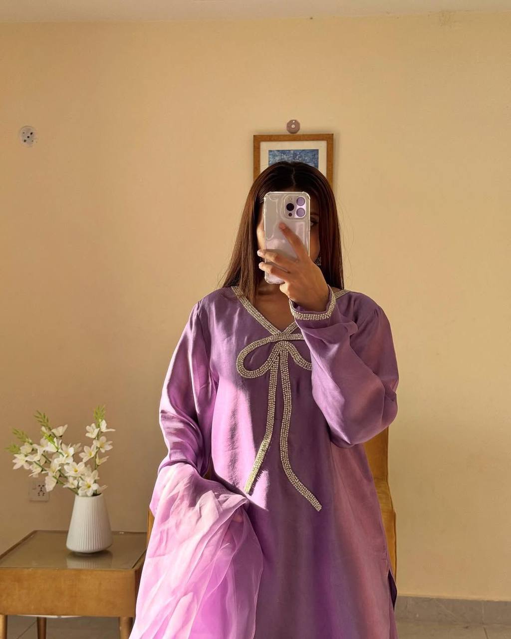 पार्टी वियर डिज़ाइनर टॉप और बॉटम दुपट्टे के साथ