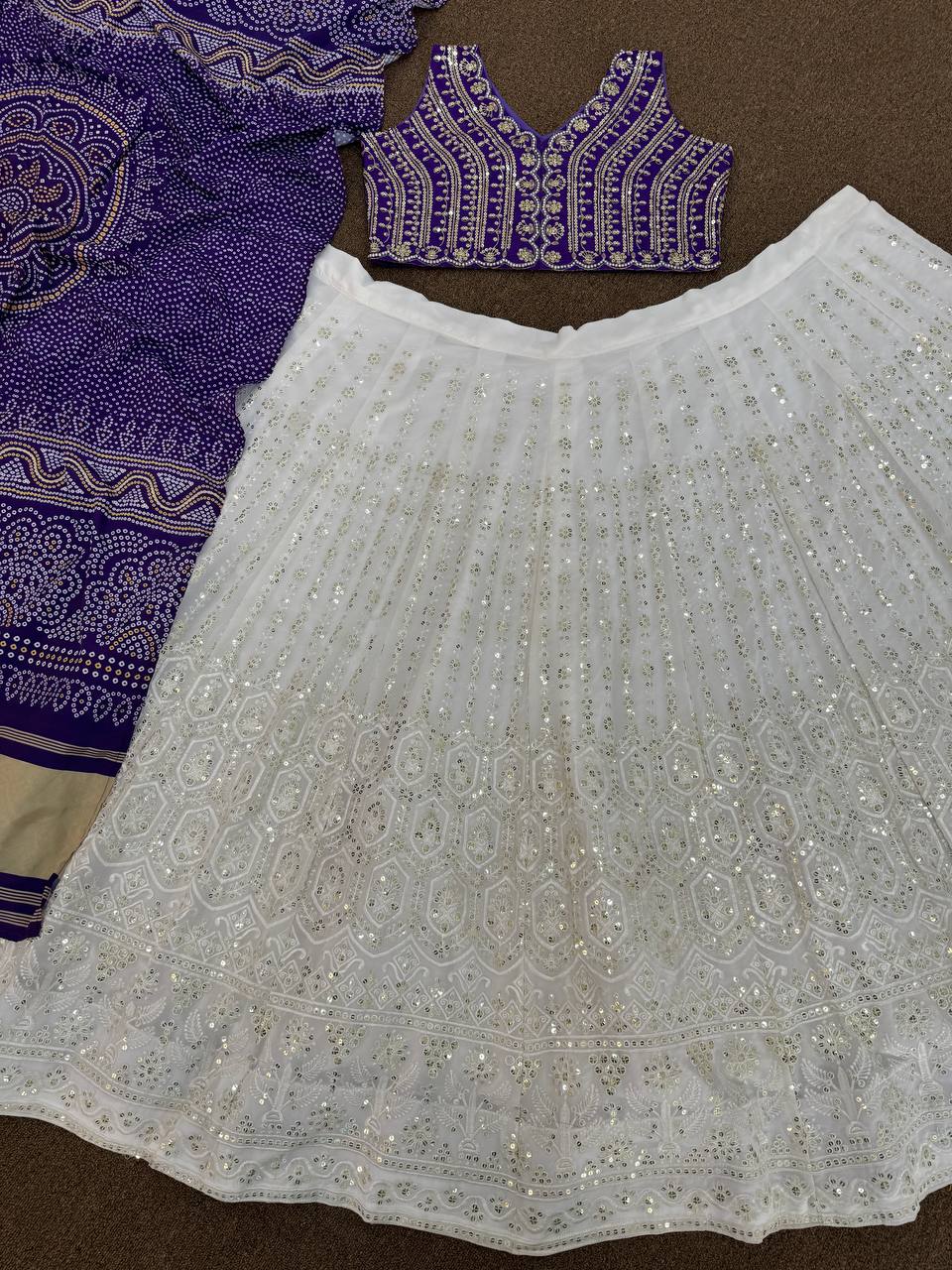 Designer Lehenga Choli With Embroidery Sequence Work