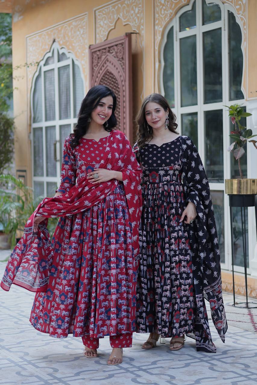 पार्टी वियर लुक: दुपट्टे के साथ टॉप और बॉटम में खूबसूरत दिखें