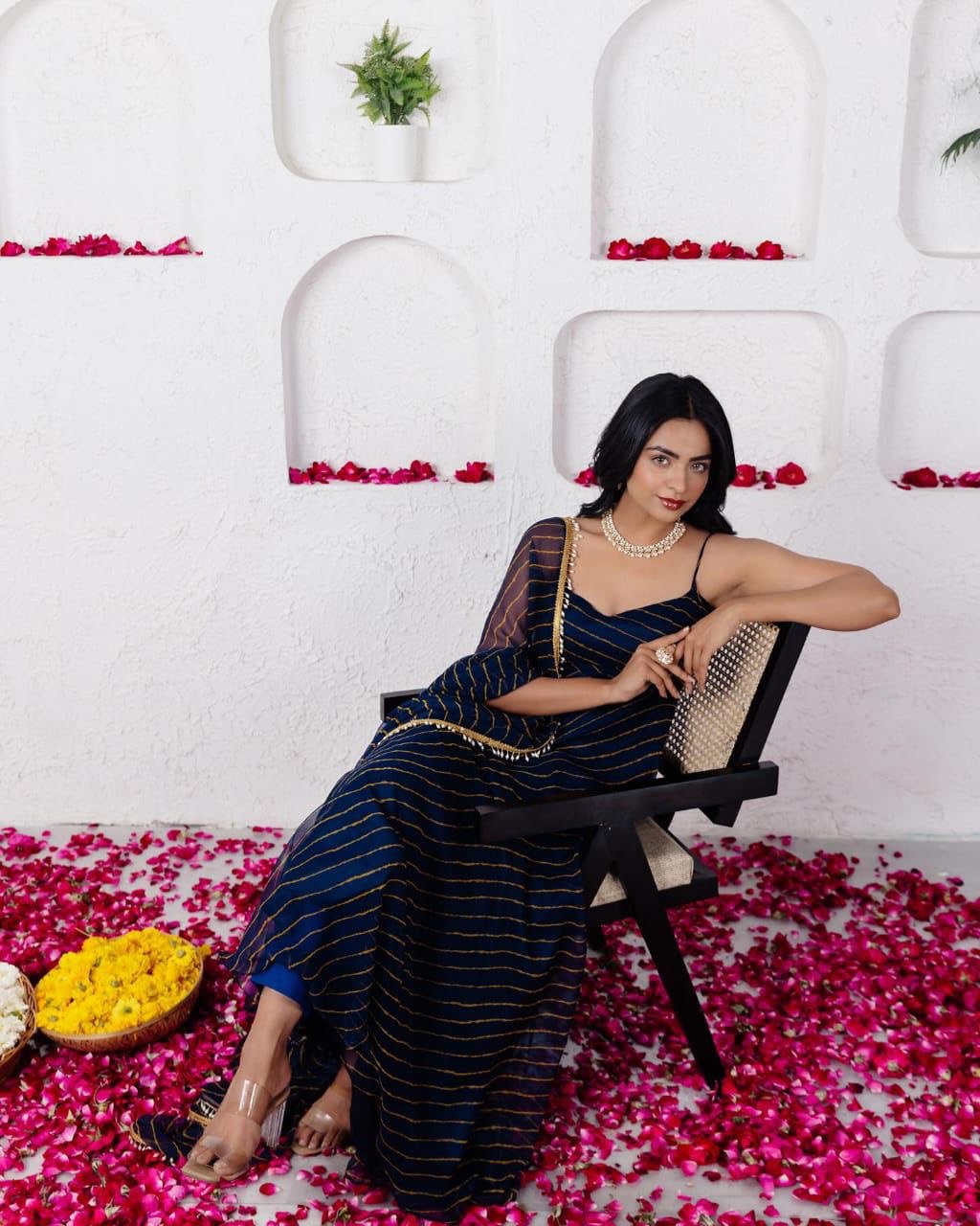 Party Wear Look Designer Anarkali Gown-Bottom And Dupatta