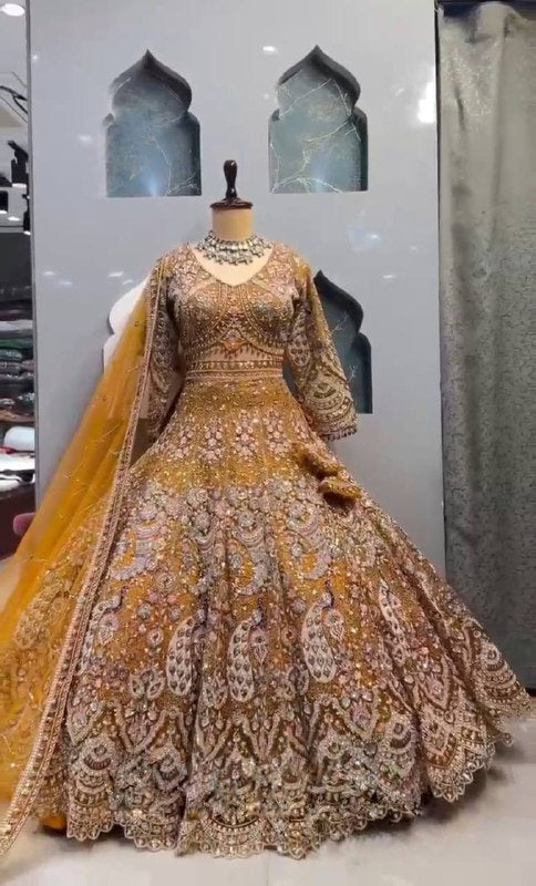 Beautiful Lehenga Choli With Coding Sequence Work