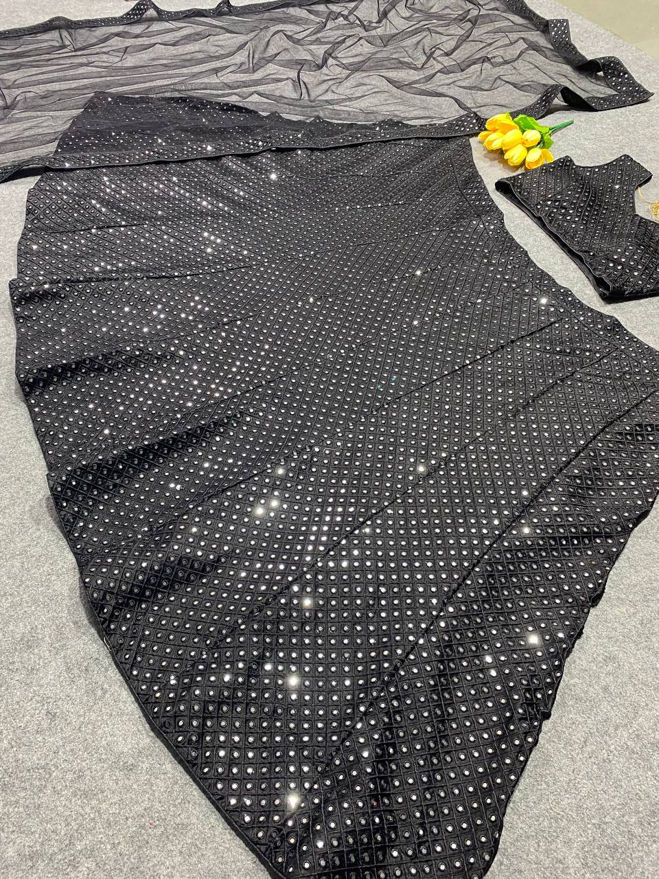 Beautiful Party Wear Lehenga Choli With Zari Work