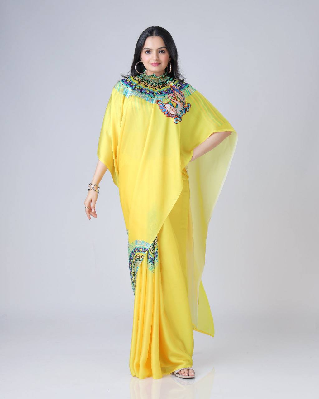Trending Free Hand Ready To Wear Saree