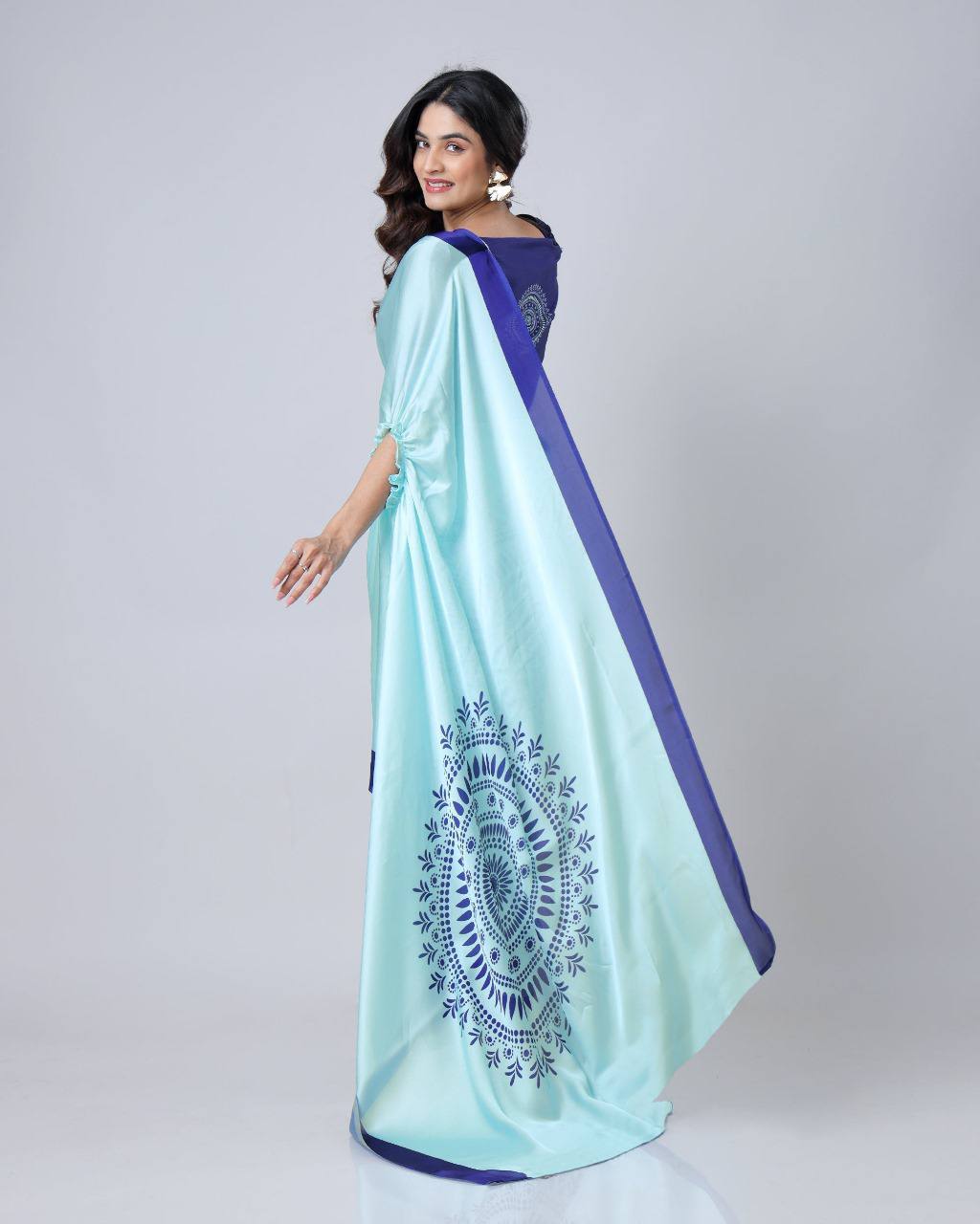 Trending Free Hand Ready To Wear Saree