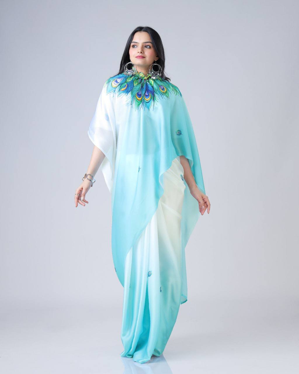 Trending Free Hand Ready To Wear Saree