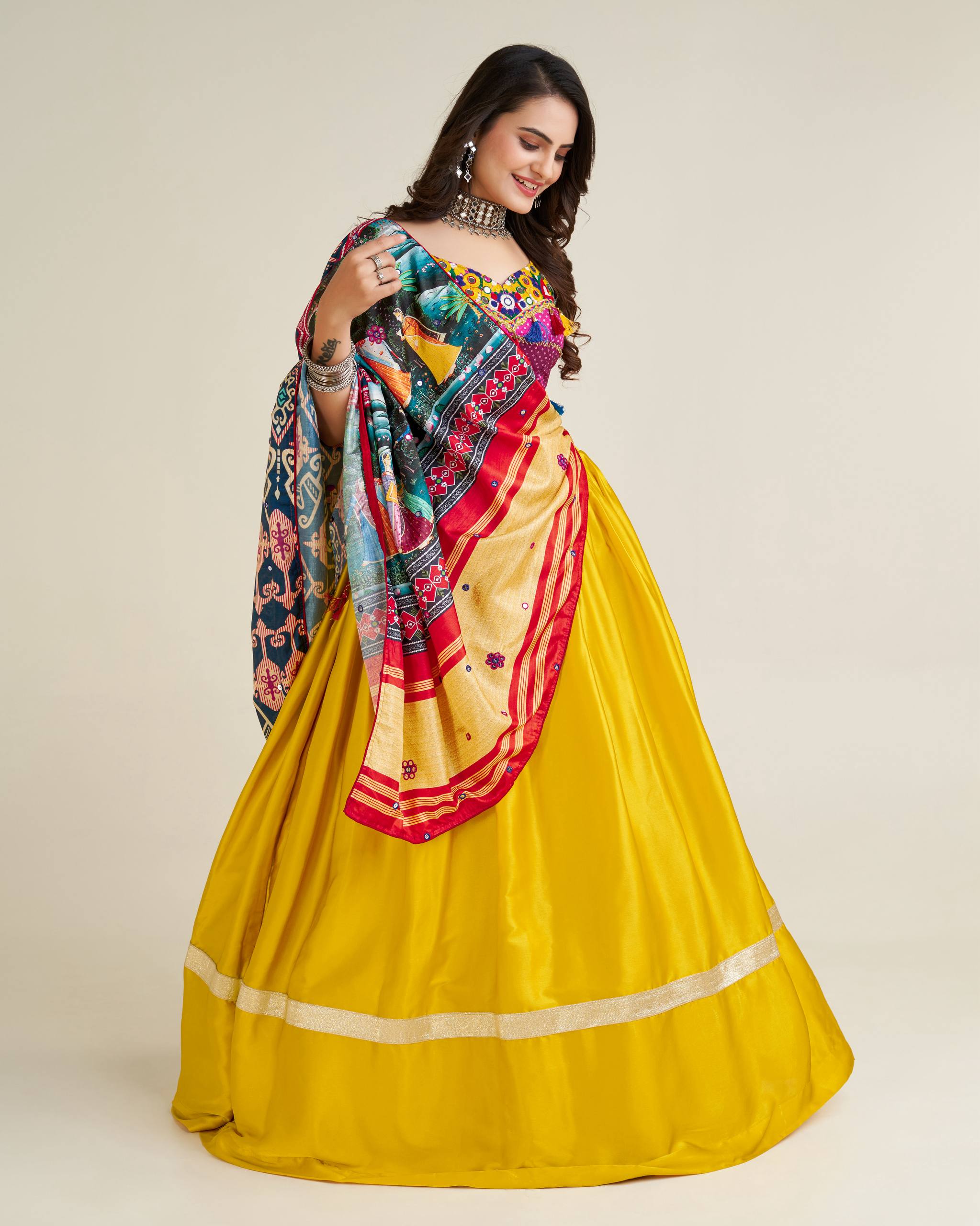 Designer Lehenga Choli With Thread & Sequence Work