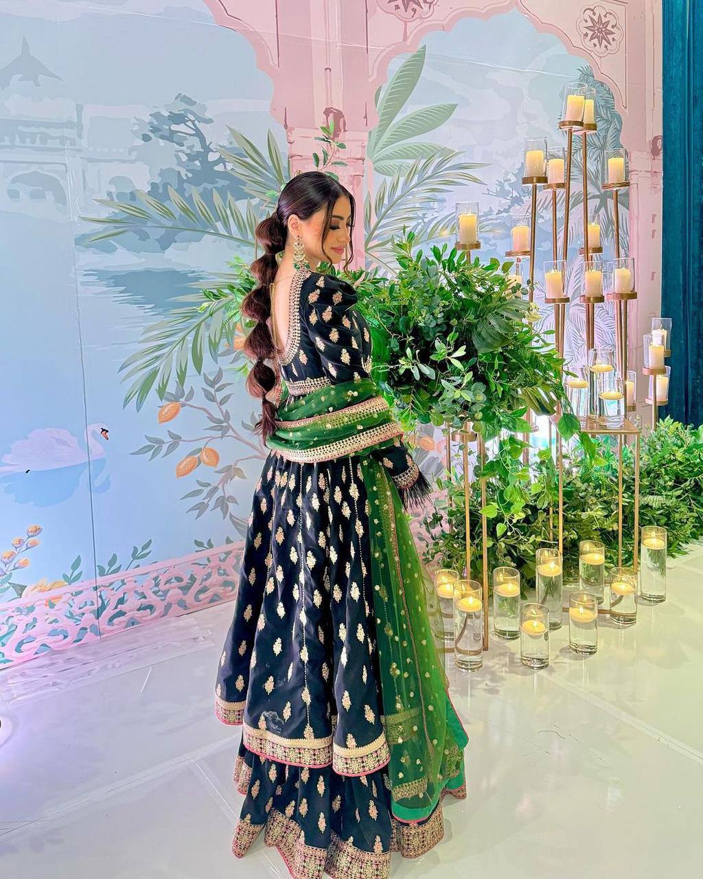 Party Wear Look Designer Gown And Dupatta