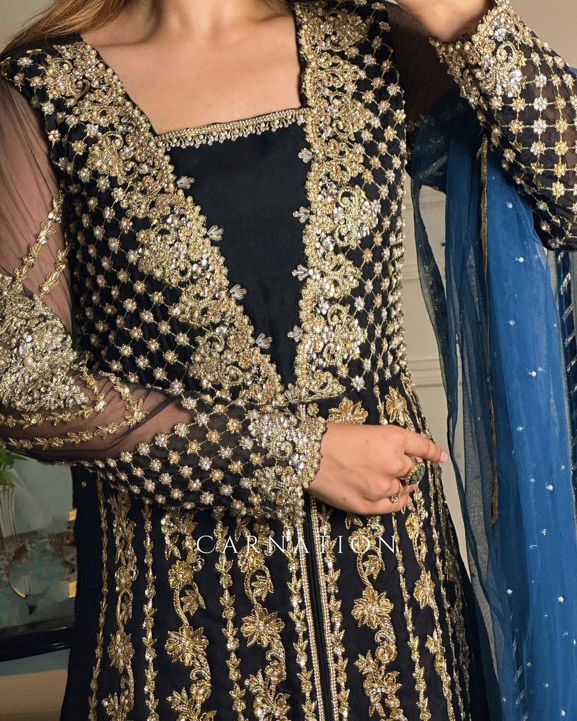 Party Wear Look Designer Gown-Pent And Dupatta