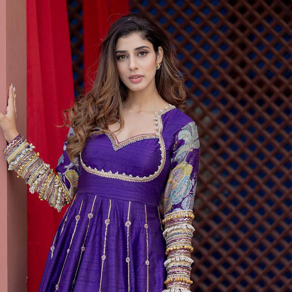 Party Wear Look Designer Gown And Dupatta