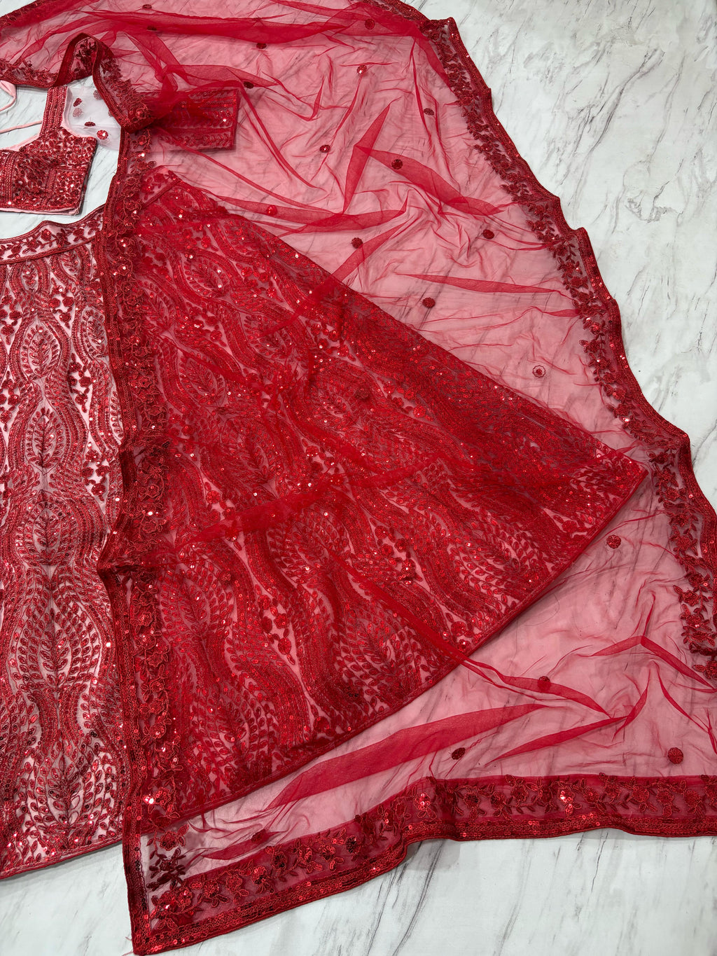 Designer Most Trending Lehenga Choli With Beautiful Thread Embroidery