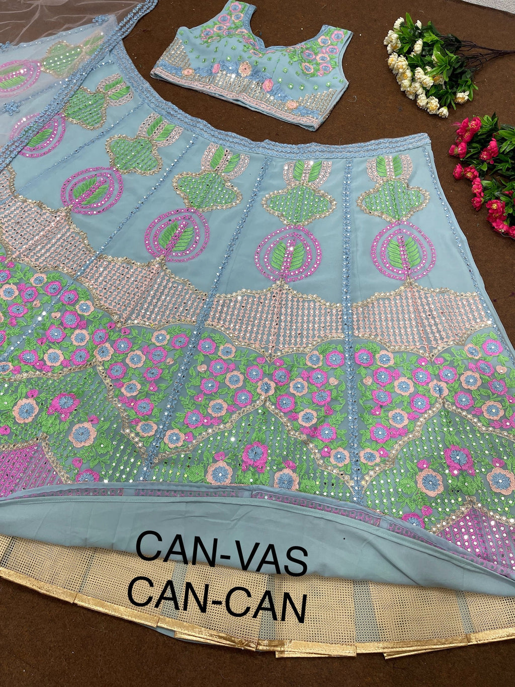 Designer Party Wear Lehenga Choli With Beautiful Dupatta