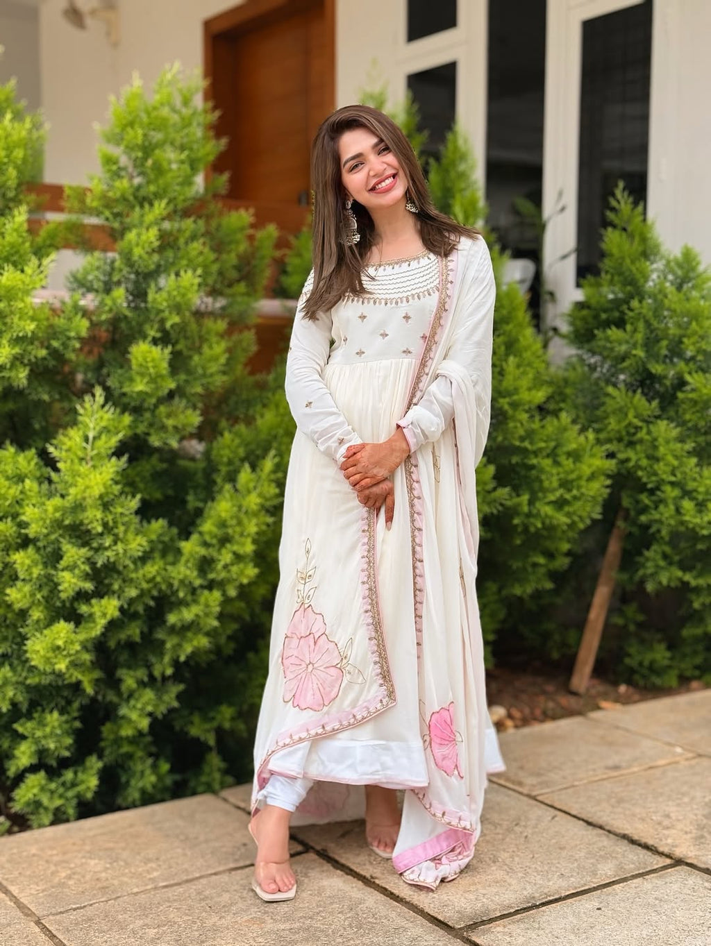 Designer Party Wear Look Gown-Pent And Dupatta