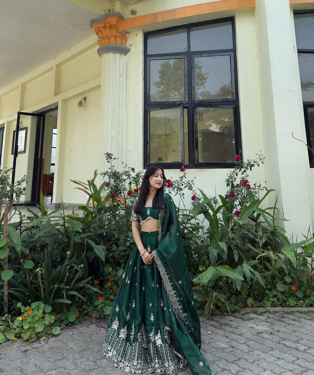 Beautiful Wedding Wear Lehenga Choli With Embroidery Sequence Work