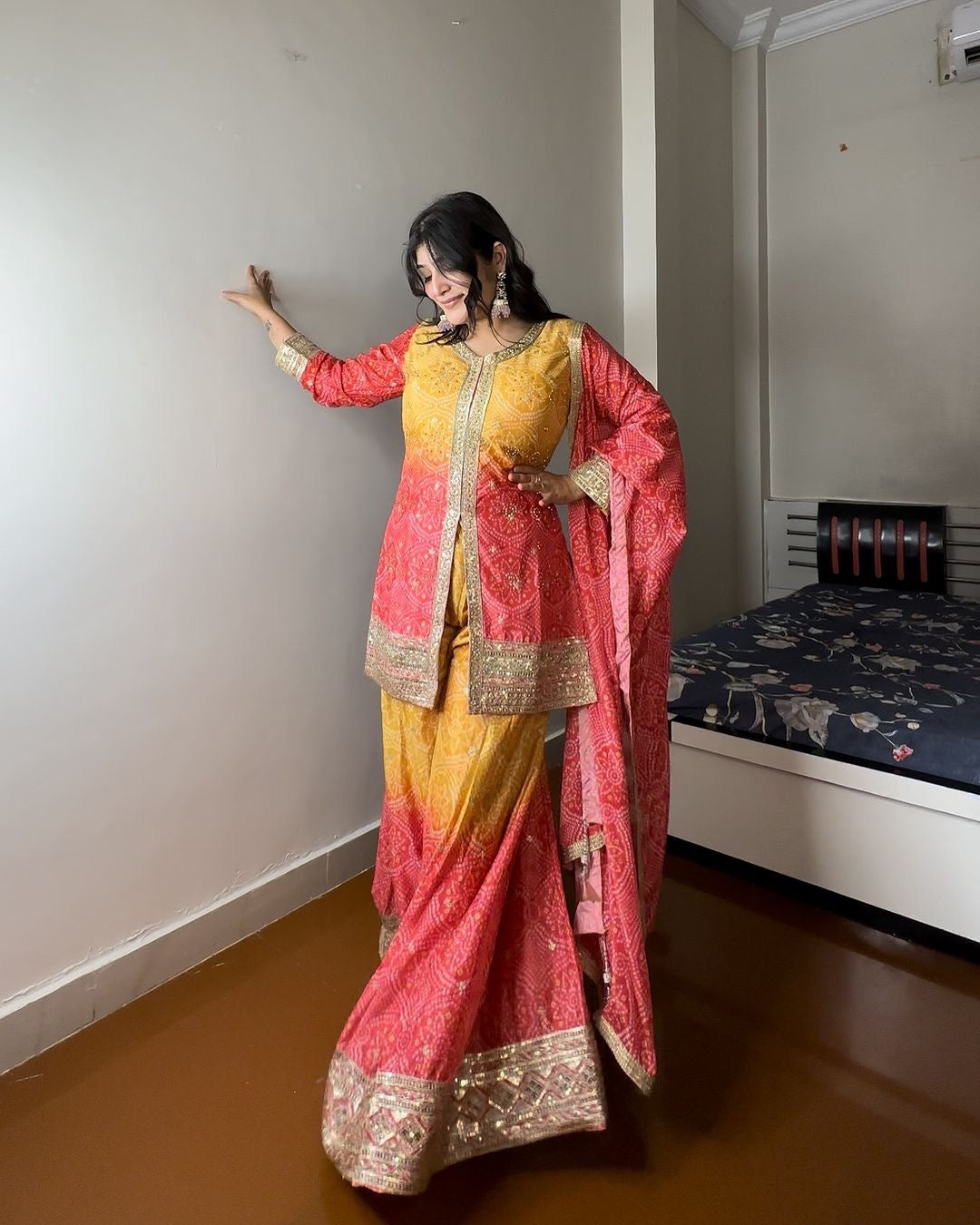 Beautiful Top-Bottom And Dupatta With Beautiful Digital Print