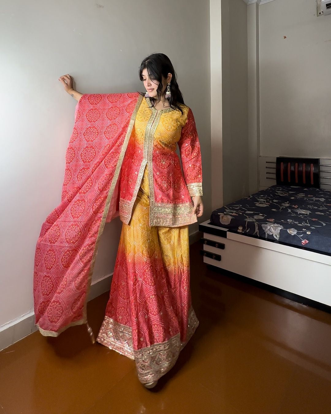 Beautiful Top-Bottom And Dupatta With Beautiful Digital Print