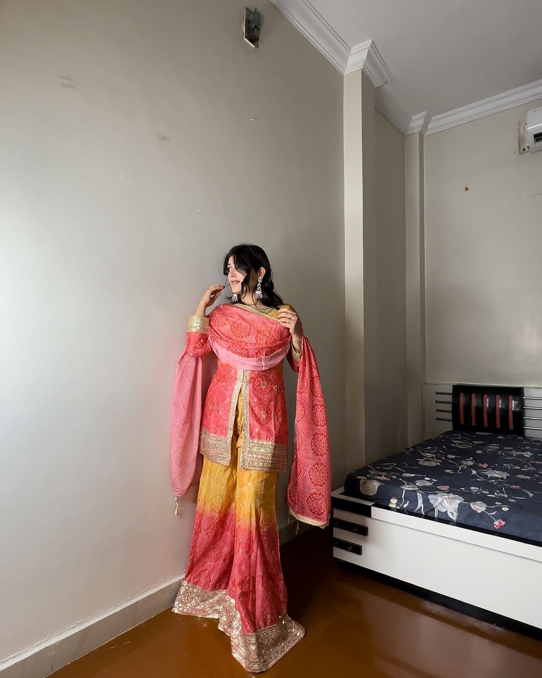 Beautiful Top-Bottom And Dupatta With Beautiful Digital Print