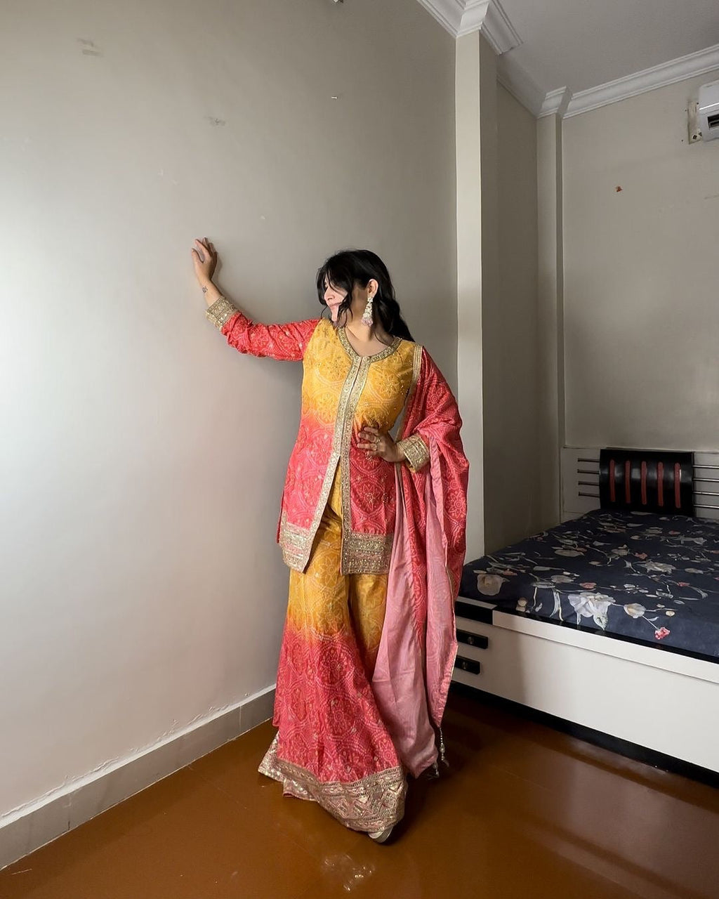 Beautiful Top-Bottom And Dupatta With Beautiful Digital Print