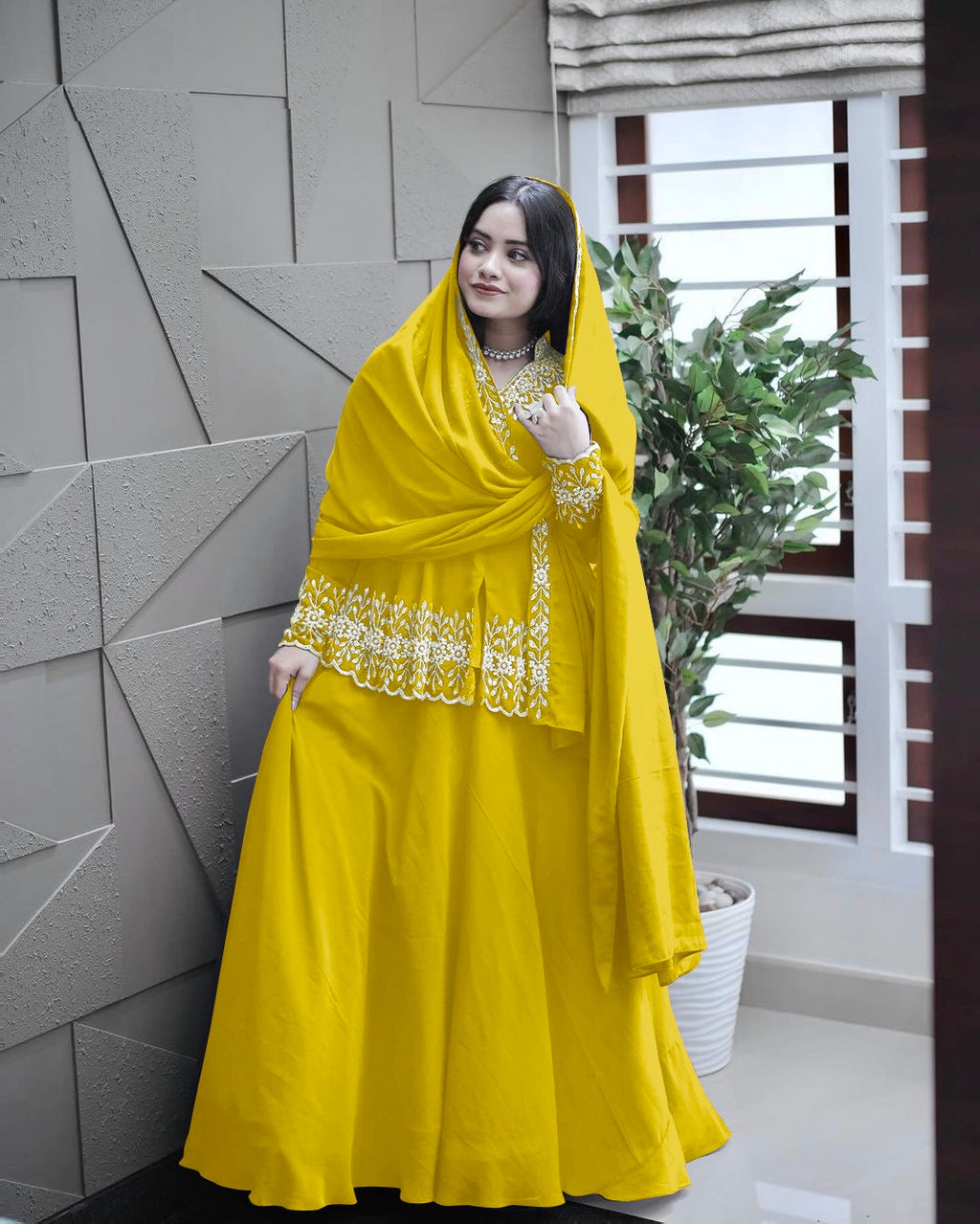 Beautiful Party Wear Look Top With Lehenga & Dupatta Set