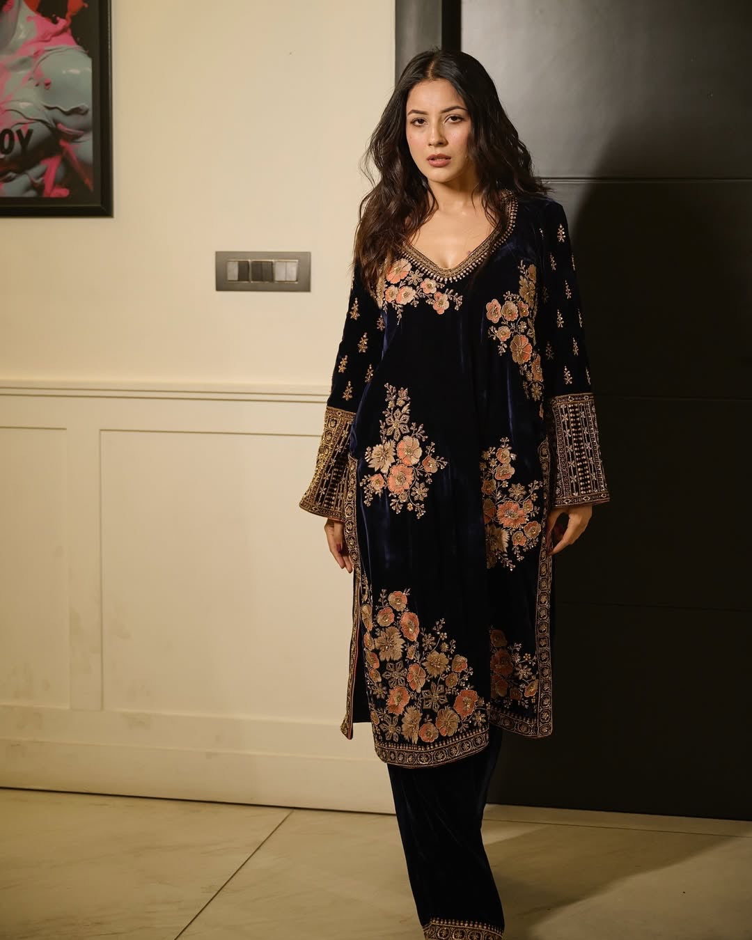 Designer Look Top-Dupatta Bottom With Heavy Embroidery Sequence Work