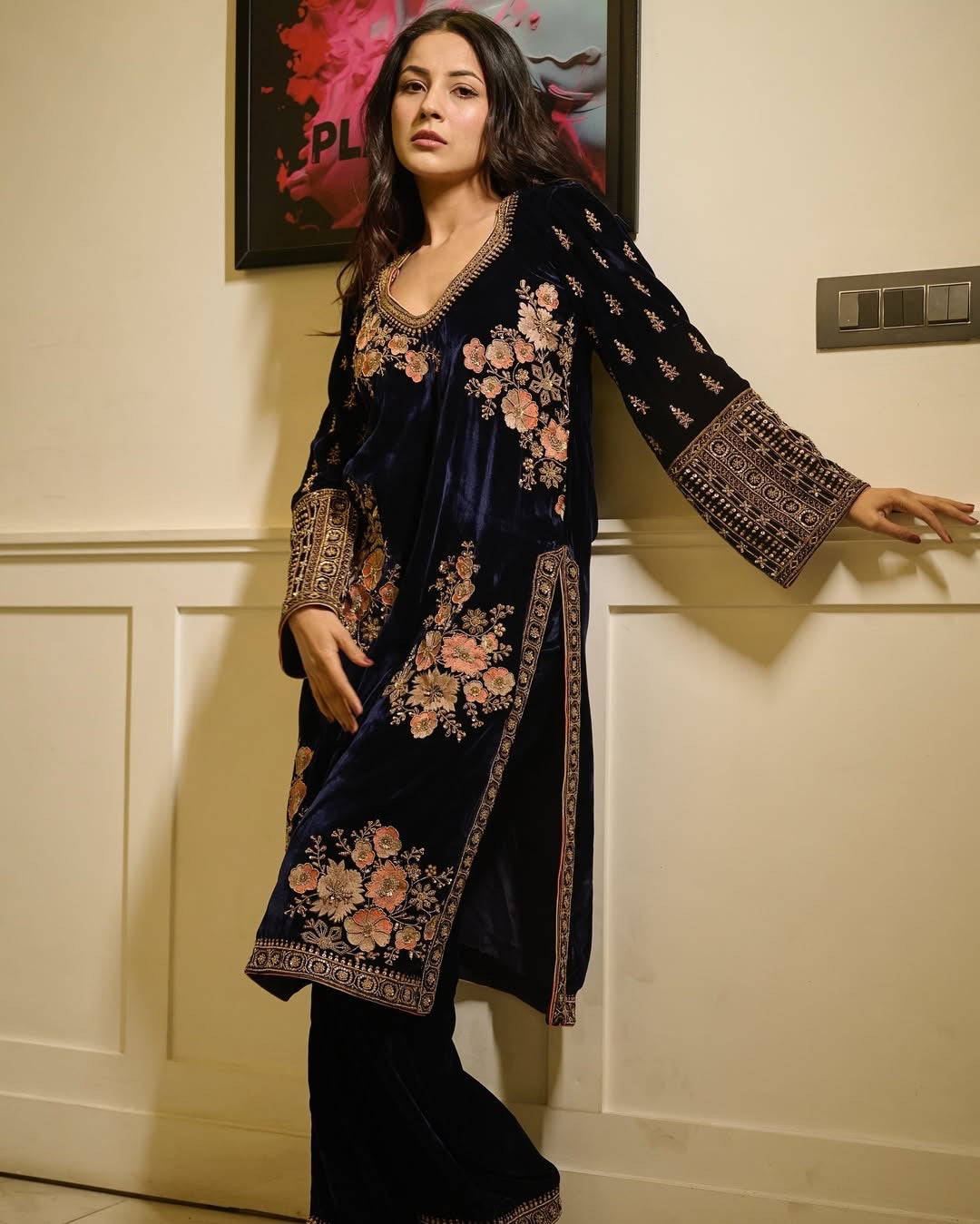 Designer Look Top-Dupatta Bottom With Heavy Embroidery Sequence Work