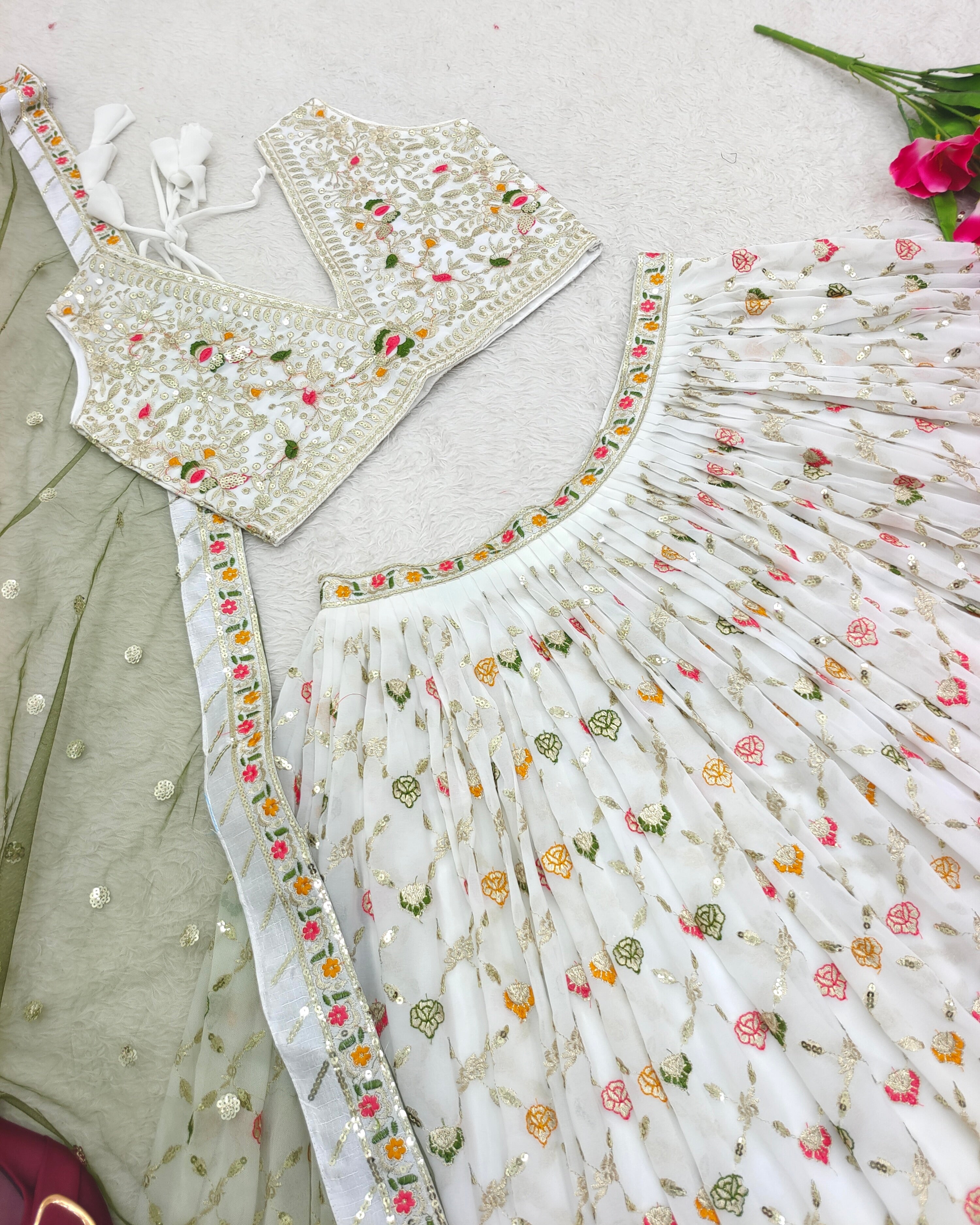 Party Wear Beautiful Lehenga Choli With Dupatta