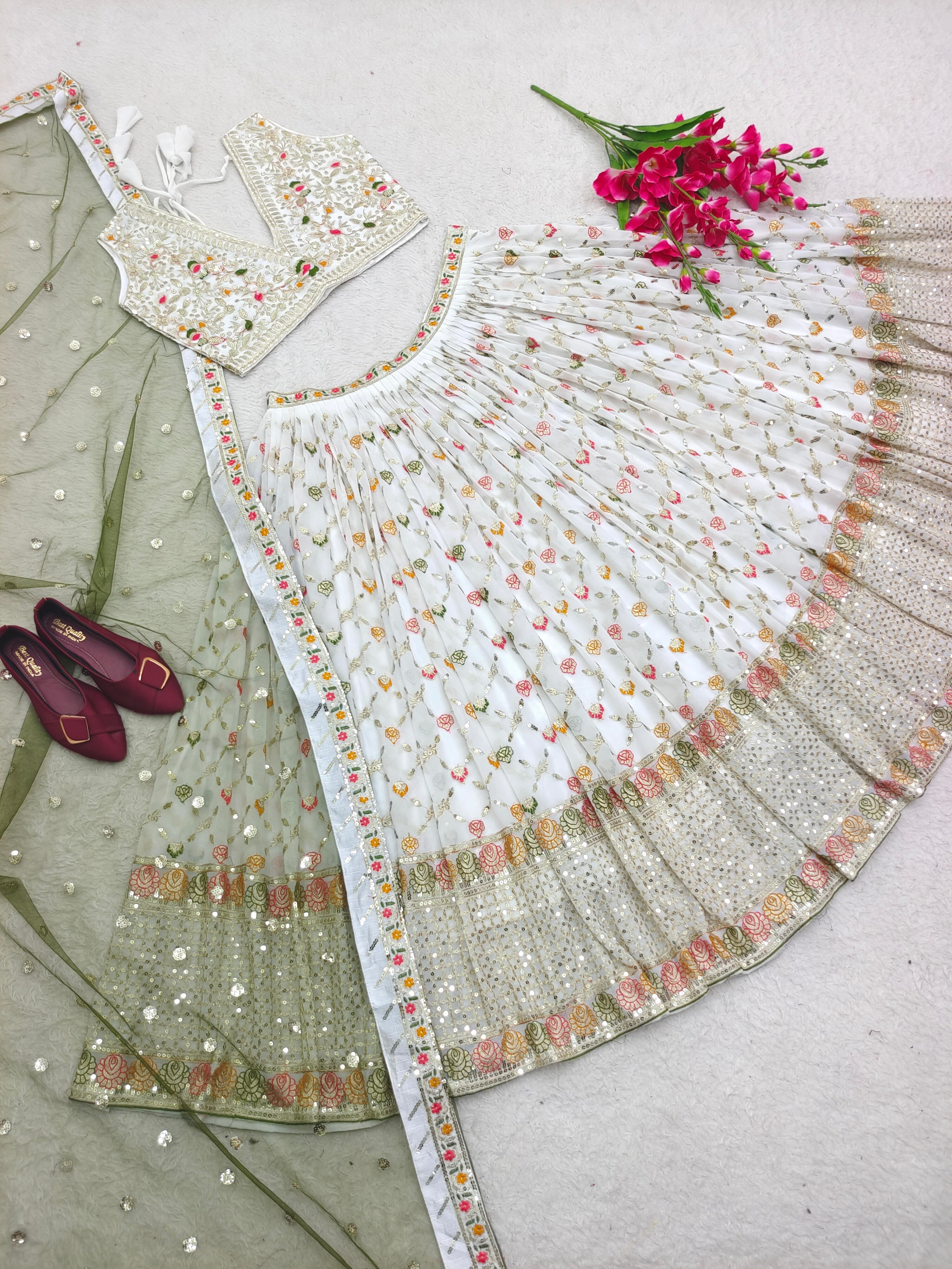 Party Wear Beautiful Lehenga Choli With Dupatta