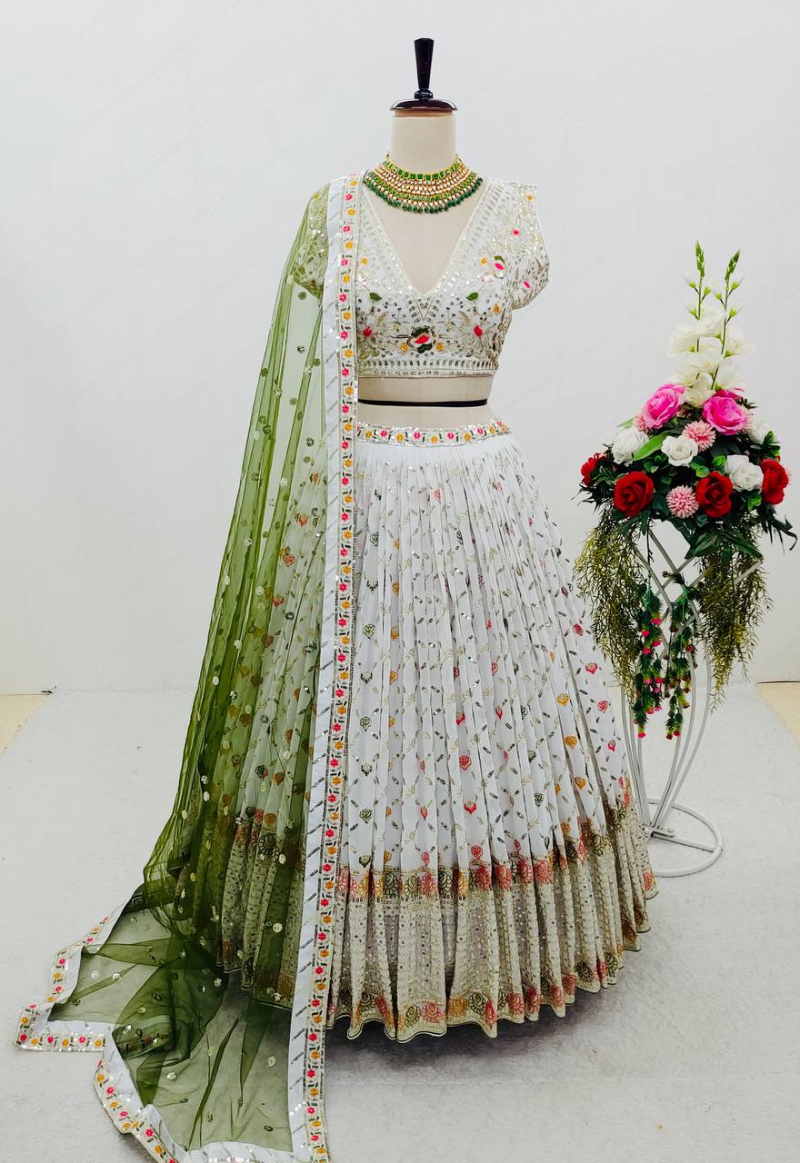 Party Wear Beautiful Lehenga Choli With Dupatta