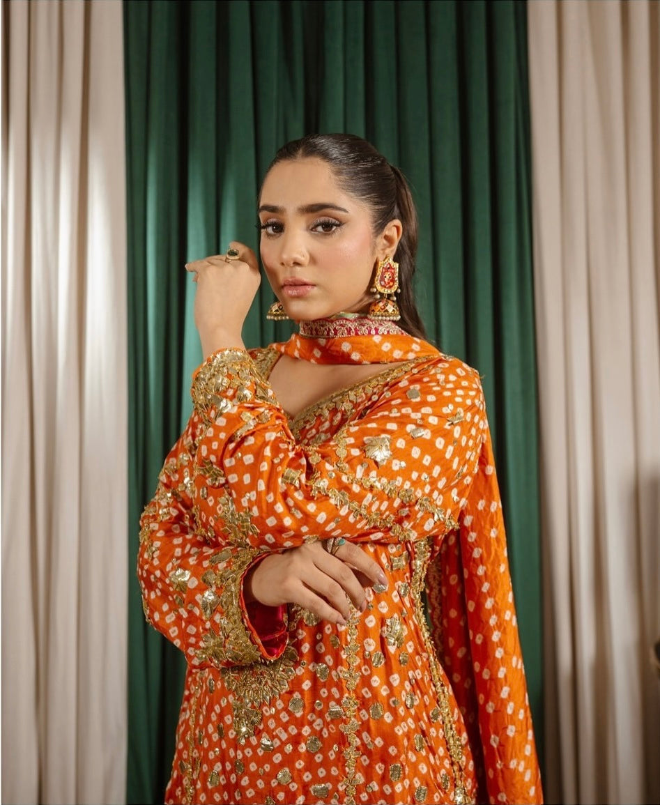 डिज़ाइनर पार्टी वियर लुक टॉप-बॉटम और दुपट्टा