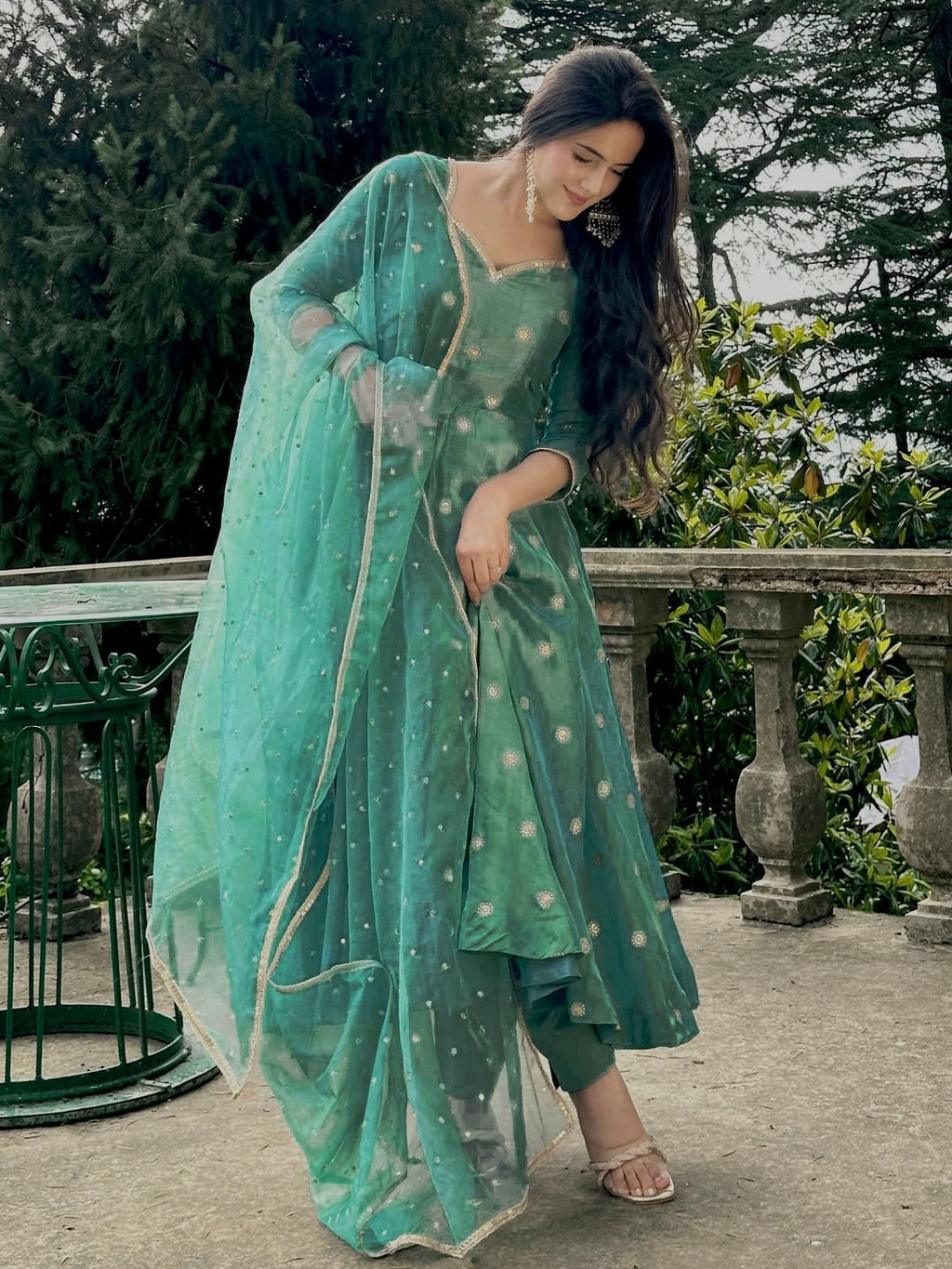 Designer Party Wear Look Anarkali Suit In New Fancy Style