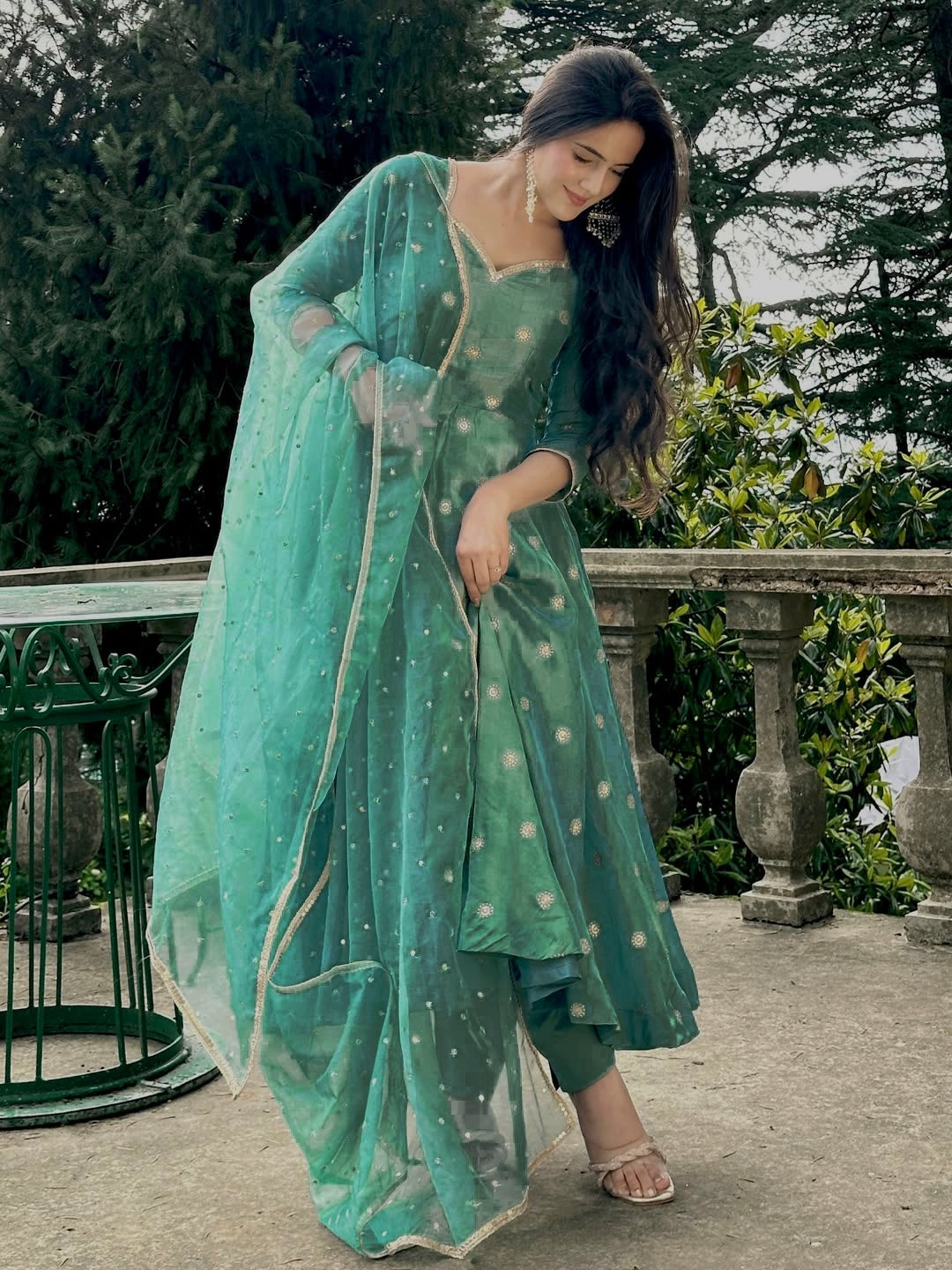 Designer Party Wear Look Anarkali Suit In New Fancy Style