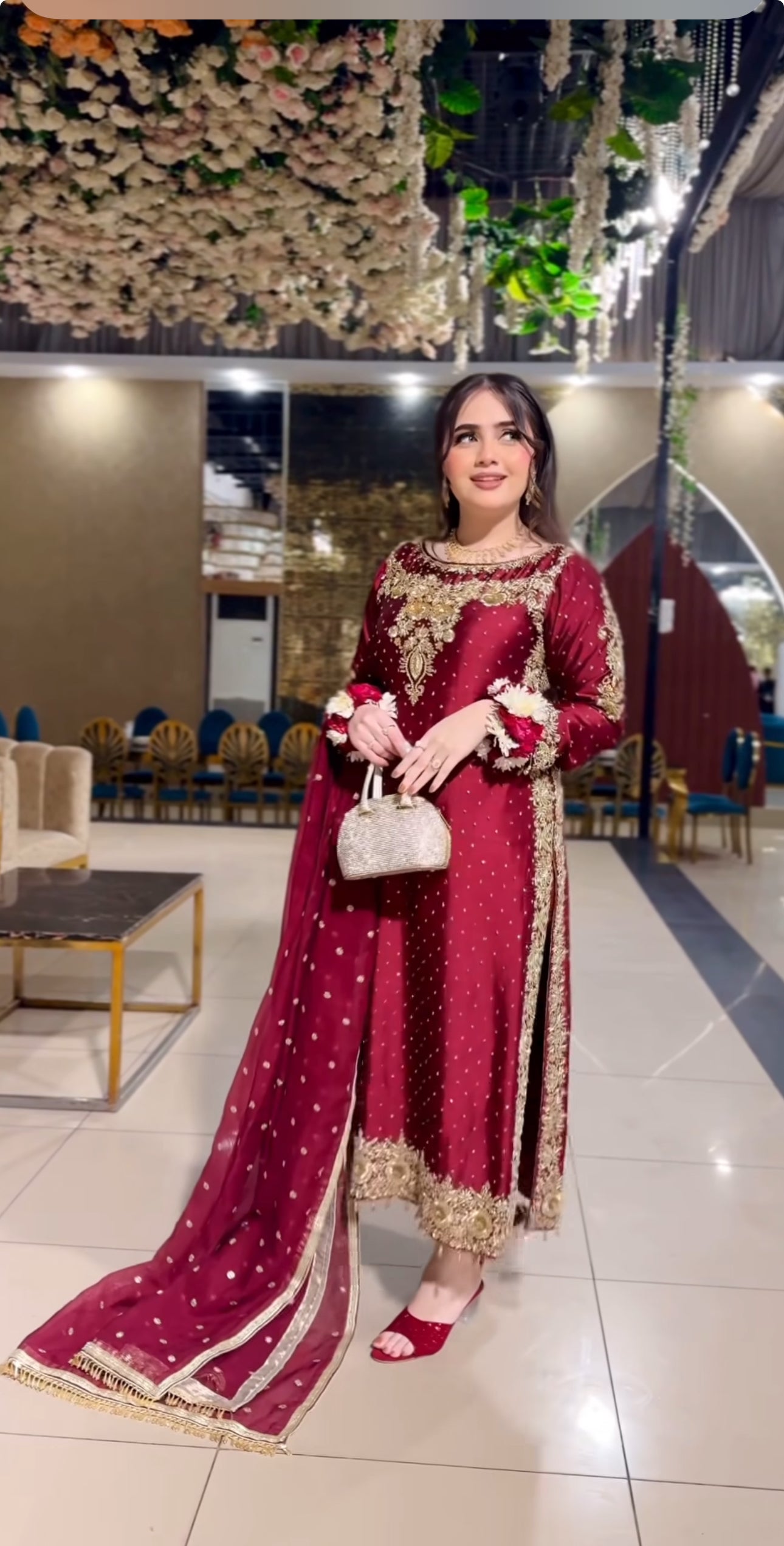 Trendy Top-Bottom And Dupatta With Heavy Embroidery Sequence Work